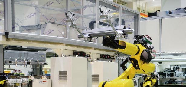 車両用ガラスパネルの知的生産システム