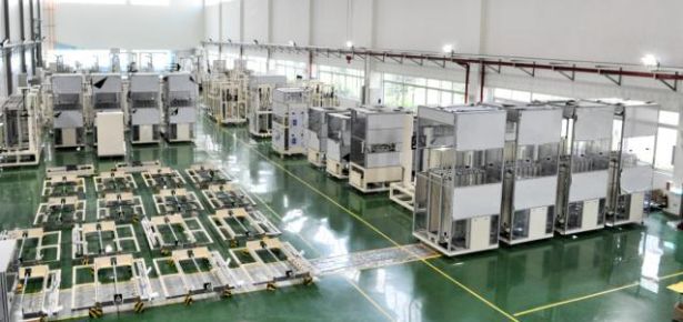 ODF/MVA/PI ラインガラスパネル搬送装置統合システム