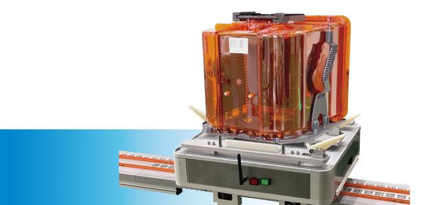 コンベア式RGVシステム