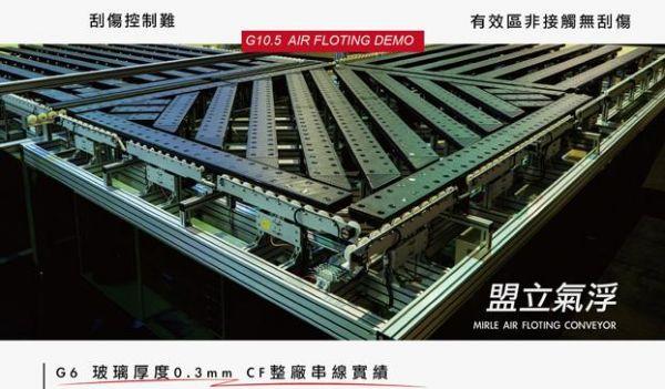 盟立大世代面板4K、8K自动化传送系统